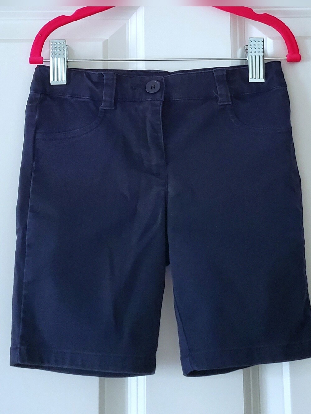 Nautica Little Girl's Uniform Skimmer Shorts With Adjustable Waistband